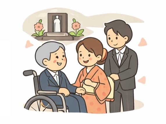 福祉タクシーで冠婚葬祭などの式典参列